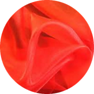 Organza plain orange